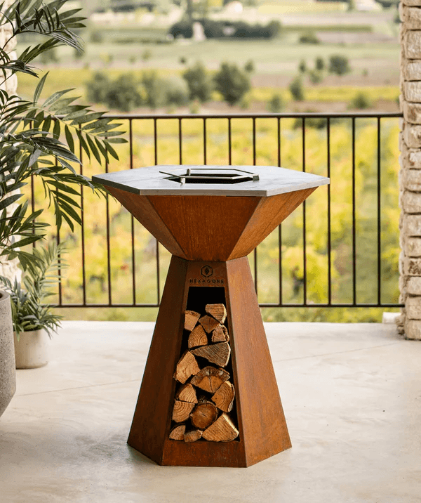 Kamado et brasero à Saint-Rémy-de-Provence par Flamme Concept
