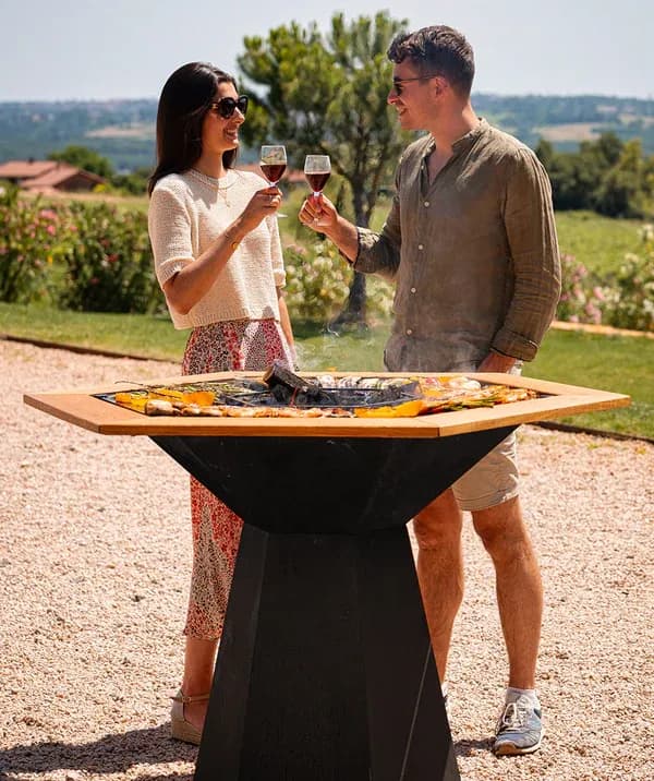 Kamado et brasero à Saint-Rémy-de-Provence par Flamme Concept