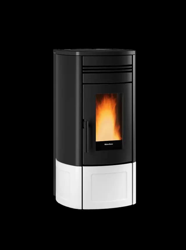 La Nordica-Extraflame Granulé 12 kW Ligne Evolution NORIS PLUS LUX, vue principale, visuel fabricant
