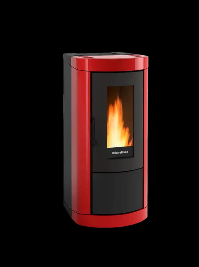 La Nordica-Extraflame Granulé 9 kW Ligne Evolution MIETTA EVO, vue principale, visuel fabricant