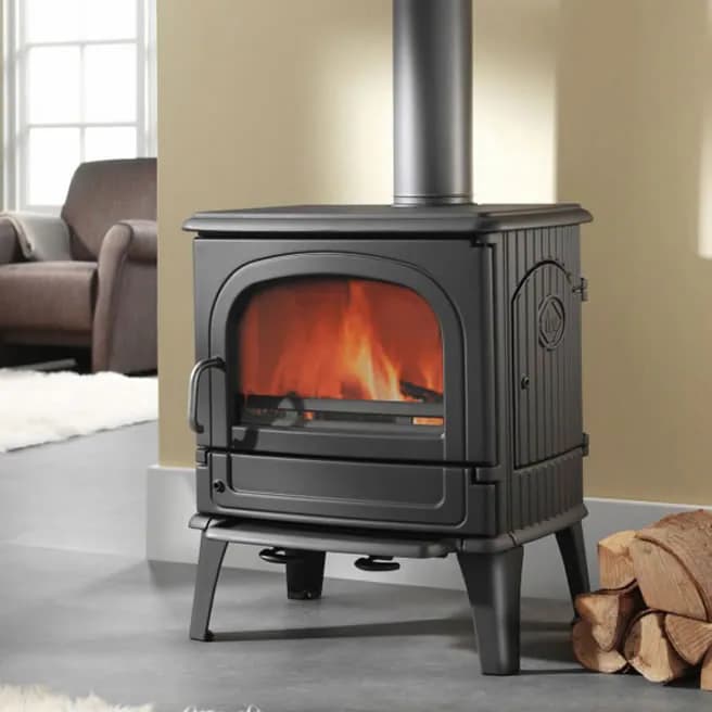 Fonte Flamme 64 CB laqué anthracite, vue principale, visuel fabricant