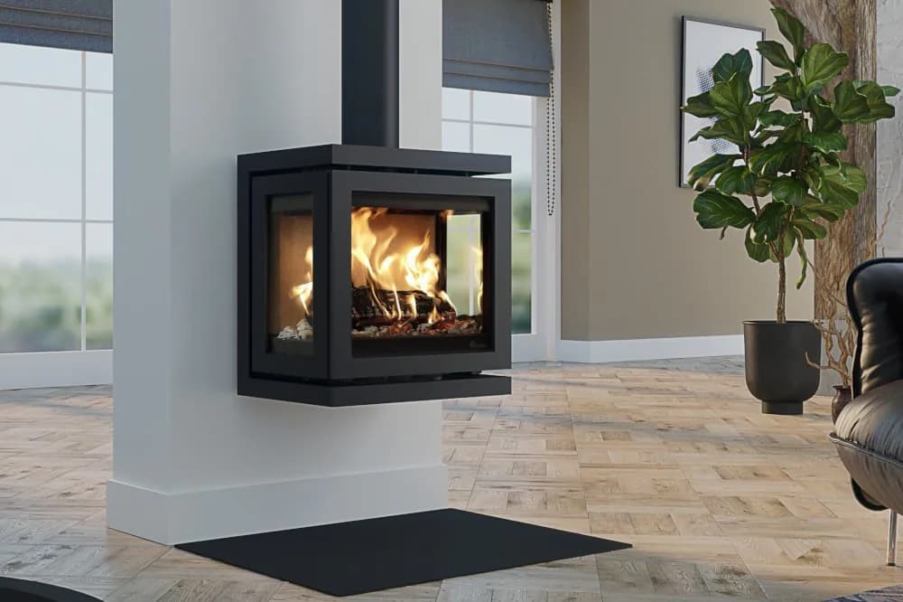 Fonte Flamme Vidar Triple Small Wall, vue principale, visuel fabricant