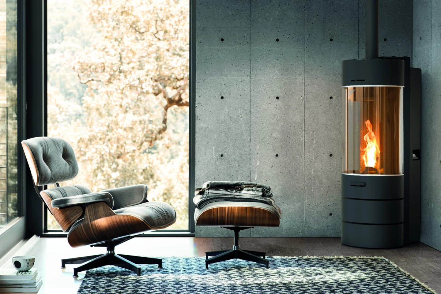 Poêle à granulé Thermorossi Bellavista R3 disponible chez Flamme Concept dans le Vaucluse