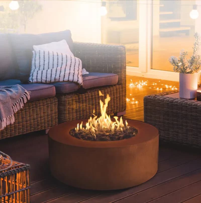 Planika Galio Star Corten, vue principale, visuel fabricant