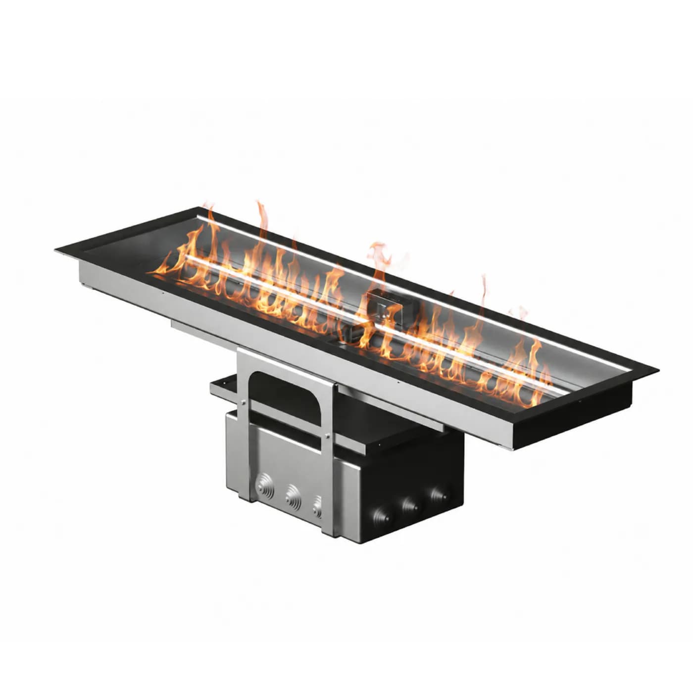GlammFire Zone De Combustion Rectangulaire, vue principale, visuel fabricant